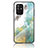 Coque Contour Silicone et Vitre Motif Fantaisie Miroir Etui Housse pour Oppo A94 5G Petit