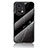 Coque Contour Silicone et Vitre Motif Fantaisie Miroir Etui Housse pour Oppo Find X5 Pro 5G Noir