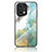 Coque Contour Silicone et Vitre Motif Fantaisie Miroir Etui Housse pour Oppo Find X5 Pro 5G Petit