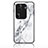 Coque Contour Silicone et Vitre Motif Fantaisie Miroir Etui Housse pour Oppo Reno11 Pro 5G Blanc