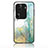 Coque Contour Silicone et Vitre Motif Fantaisie Miroir Etui Housse pour Oppo Reno11 Pro 5G Petit