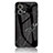 Coque Contour Silicone et Vitre Motif Fantaisie Miroir Etui Housse pour Oppo Reno7 4G Noir