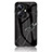 Coque Contour Silicone et Vitre Motif Fantaisie Miroir Etui Housse pour Realme 10 Pro+ Plus 5G Noir