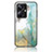 Coque Contour Silicone et Vitre Motif Fantaisie Miroir Etui Housse pour Realme 10 Pro+ Plus 5G Petit