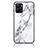 Coque Contour Silicone et Vitre Motif Fantaisie Miroir Etui Housse pour Realme 10S 5G Blanc