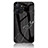 Coque Contour Silicone et Vitre Motif Fantaisie Miroir Etui Housse pour Realme 10T 5G Noir