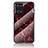 Coque Contour Silicone et Vitre Motif Fantaisie Miroir Etui Housse pour Realme GT Neo 3T 5G Rouge