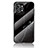 Coque Contour Silicone et Vitre Motif Fantaisie Miroir Etui Housse pour Realme GT2 Pro 5G Noir