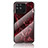 Coque Contour Silicone et Vitre Motif Fantaisie Miroir Etui Housse pour Realme Narzo 50A Rouge