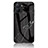 Coque Contour Silicone et Vitre Motif Fantaisie Miroir Etui Housse pour Realme V30t 5G Noir