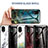 Coque Contour Silicone et Vitre Motif Fantaisie Miroir Etui Housse pour Samsung Galaxy A03 Core Petit