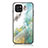 Coque Contour Silicone et Vitre Motif Fantaisie Miroir Etui Housse pour Samsung Galaxy A03 Petit