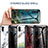Coque Contour Silicone et Vitre Motif Fantaisie Miroir Etui Housse pour Samsung Galaxy A11 Petit