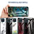 Coque Contour Silicone et Vitre Motif Fantaisie Miroir Etui Housse pour Samsung Galaxy A12 5G Petit