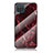 Coque Contour Silicone et Vitre Motif Fantaisie Miroir Etui Housse pour Samsung Galaxy A12 Nacho Petit