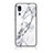 Coque Contour Silicone et Vitre Motif Fantaisie Miroir Etui Housse pour Samsung Galaxy A2 Core A260F A260G Blanc