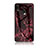 Coque Contour Silicone et Vitre Motif Fantaisie Miroir Etui Housse pour Samsung Galaxy A20e Rouge