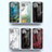 Coque Contour Silicone et Vitre Motif Fantaisie Miroir Etui Housse pour Samsung Galaxy A22 4G Petit