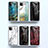 Coque Contour Silicone et Vitre Motif Fantaisie Miroir Etui Housse pour Samsung Galaxy A22s 5G Petit