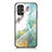 Coque Contour Silicone et Vitre Motif Fantaisie Miroir Etui Housse pour Samsung Galaxy A23 4G Petit