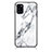 Coque Contour Silicone et Vitre Motif Fantaisie Miroir Etui Housse pour Samsung Galaxy A31 Blanc