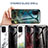Coque Contour Silicone et Vitre Motif Fantaisie Miroir Etui Housse pour Samsung Galaxy A31 Petit