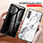 Coque Contour Silicone et Vitre Motif Fantaisie Miroir Etui Housse pour Samsung Galaxy A41 SC-41A Petit