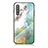 Coque Contour Silicone et Vitre Motif Fantaisie Miroir Etui Housse pour Samsung Galaxy A41 SC-41A Petit