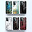 Coque Contour Silicone et Vitre Motif Fantaisie Miroir Etui Housse pour Samsung Galaxy A52 4G Petit