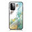 Coque Contour Silicone et Vitre Motif Fantaisie Miroir Etui Housse pour Samsung Galaxy A72 4G Petit