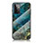 Coque Contour Silicone et Vitre Motif Fantaisie Miroir Etui Housse pour Samsung Galaxy A72 5G Petit