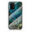 Coque Contour Silicone et Vitre Motif Fantaisie Miroir Etui Housse pour Samsung Galaxy A91 Petit