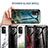 Coque Contour Silicone et Vitre Motif Fantaisie Miroir Etui Housse pour Samsung Galaxy F23 5G Petit
