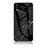 Coque Contour Silicone et Vitre Motif Fantaisie Miroir Etui Housse pour Samsung Galaxy M10 Noir