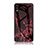 Coque Contour Silicone et Vitre Motif Fantaisie Miroir Etui Housse pour Samsung Galaxy M10 Rouge