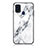 Coque Contour Silicone et Vitre Motif Fantaisie Miroir Etui Housse pour Samsung Galaxy M21s Blanc