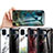 Coque Contour Silicone et Vitre Motif Fantaisie Miroir Etui Housse pour Samsung Galaxy M31 Prime Edition Petit