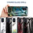 Coque Contour Silicone et Vitre Motif Fantaisie Miroir Etui Housse pour Samsung Galaxy M31s Petit