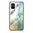 Coque Contour Silicone et Vitre Motif Fantaisie Miroir Etui Housse pour Samsung Galaxy M31s Petit