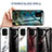 Coque Contour Silicone et Vitre Motif Fantaisie Miroir Etui Housse pour Samsung Galaxy M80S Petit