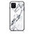 Coque Contour Silicone et Vitre Motif Fantaisie Miroir Etui Housse pour Samsung Galaxy Note 10 Lite Blanc