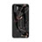 Coque Contour Silicone et Vitre Motif Fantaisie Miroir Etui Housse pour Samsung Galaxy Note 10 Plus Or