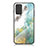 Coque Contour Silicone et Vitre Motif Fantaisie Miroir Etui Housse pour Samsung Galaxy Note 20 5G Petit