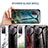 Coque Contour Silicone et Vitre Motif Fantaisie Miroir Etui Housse pour Samsung Galaxy S20 FE 4G Petit