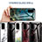 Coque Contour Silicone et Vitre Motif Fantaisie Miroir Etui Housse pour Samsung Galaxy S20 Petit