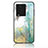 Coque Contour Silicone et Vitre Motif Fantaisie Miroir Etui Housse pour Vivo iQOO Neo7 5G Petit