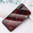 Coque Contour Silicone et Vitre Motif Fantaisie Miroir Etui Housse pour Vivo iQOO U3 4G Rouge