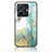 Coque Contour Silicone et Vitre Motif Fantaisie Miroir Etui Housse pour Vivo iQOO Z6 Pro 5G Petit