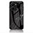 Coque Contour Silicone et Vitre Motif Fantaisie Miroir Etui Housse pour Vivo Y16 Noir