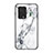 Coque Contour Silicone et Vitre Motif Fantaisie Miroir Etui Housse pour Xiaomi Black Shark 5 5G Blanc